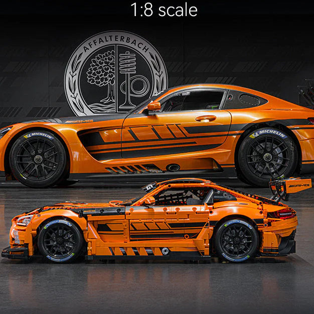 1:8 GT Racing Car Building Block Model – 5466PCS Technical Assembly Set