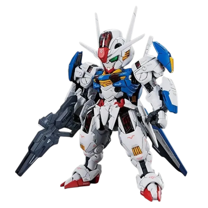 SUPA SD White Blue High Mobility Mecha Assembly Model Kit Action Figure Collectible Display Gift