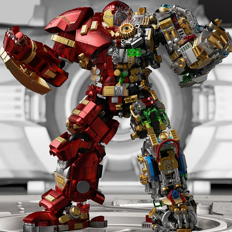 Build Your Own Battle Mech – 2,700+ Piece Robot Building Set & Display Model