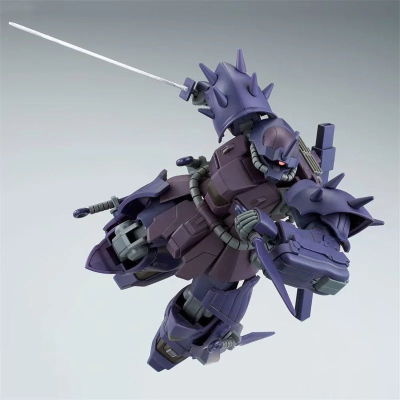 1/100 Scale Night Battle Mecha Assembly Model Kit Action Figure with Stickers, Display Stand & Dual Blade Weapons