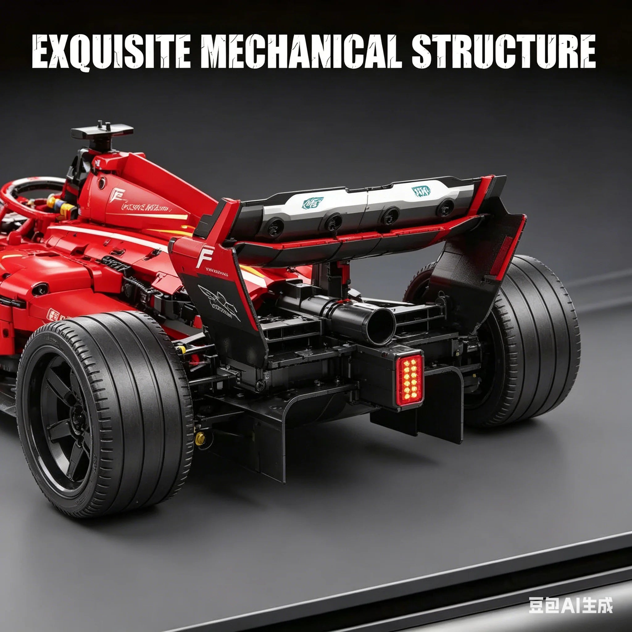 2026 Latest Cool Racing Model Assembly Building Block Set Toys Children's Day Christmas Gift