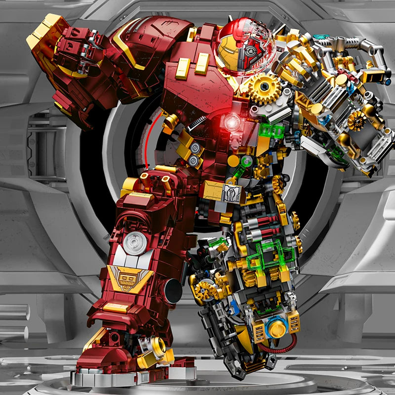 Build Your Own Battle Mech – 2,700+ Piece Robot Building Set & Display Model