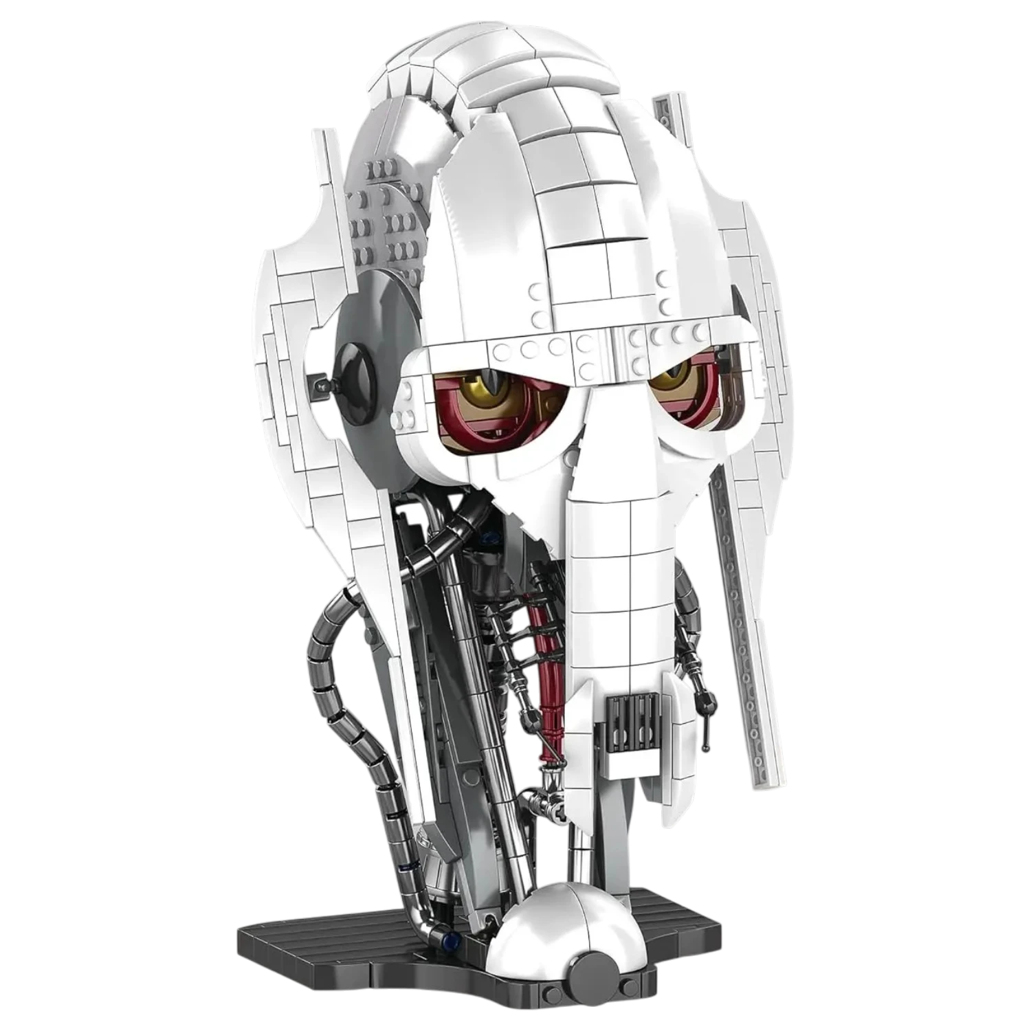 788PCS Mechanical Warrior Helmet Building Blocks – Collectible Display Model
