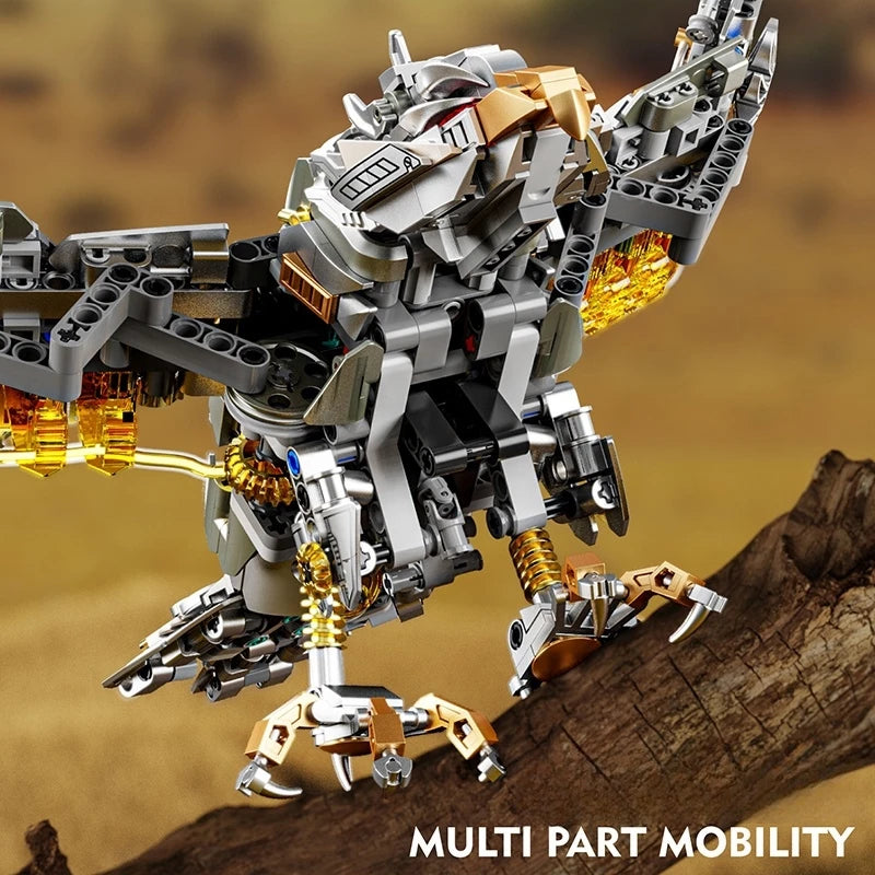Build Your Own Motorized Mechanical Eagle – 1,168-Piece Building Set