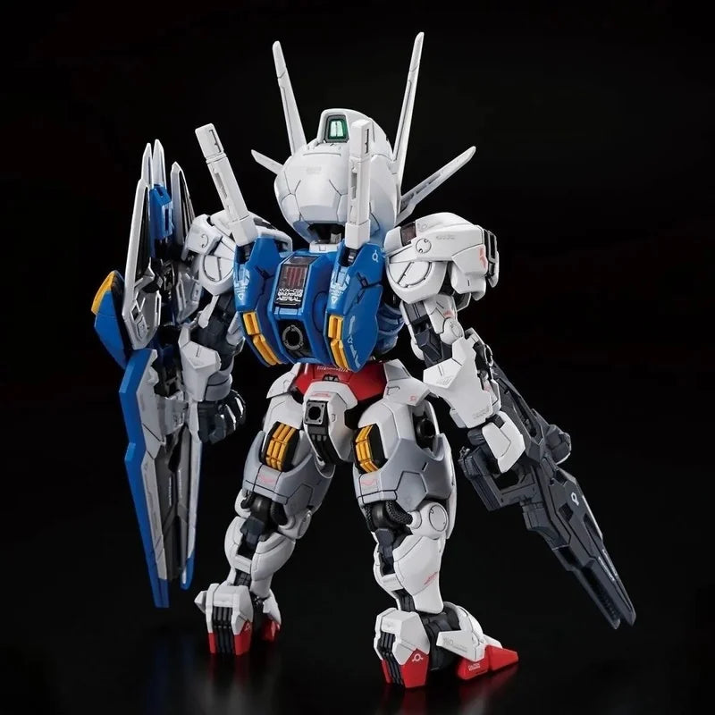 SUPA SD White Blue High Mobility Mecha Assembly Model Kit Action Figure Collectible Display Gift