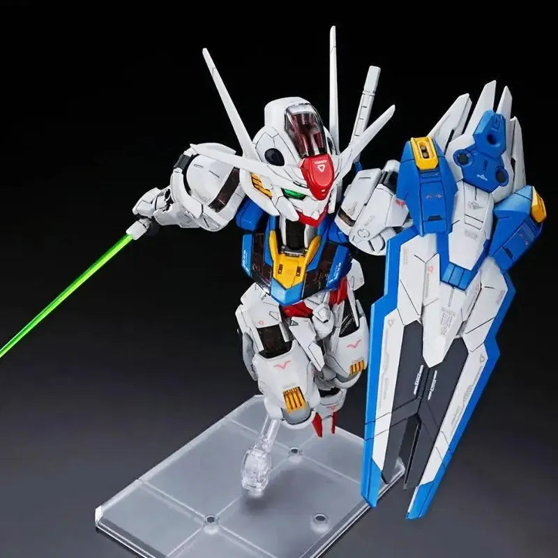 SUPA SD White Blue High Mobility Mecha Assembly Model Kit Action Figure Collectible Display Gift