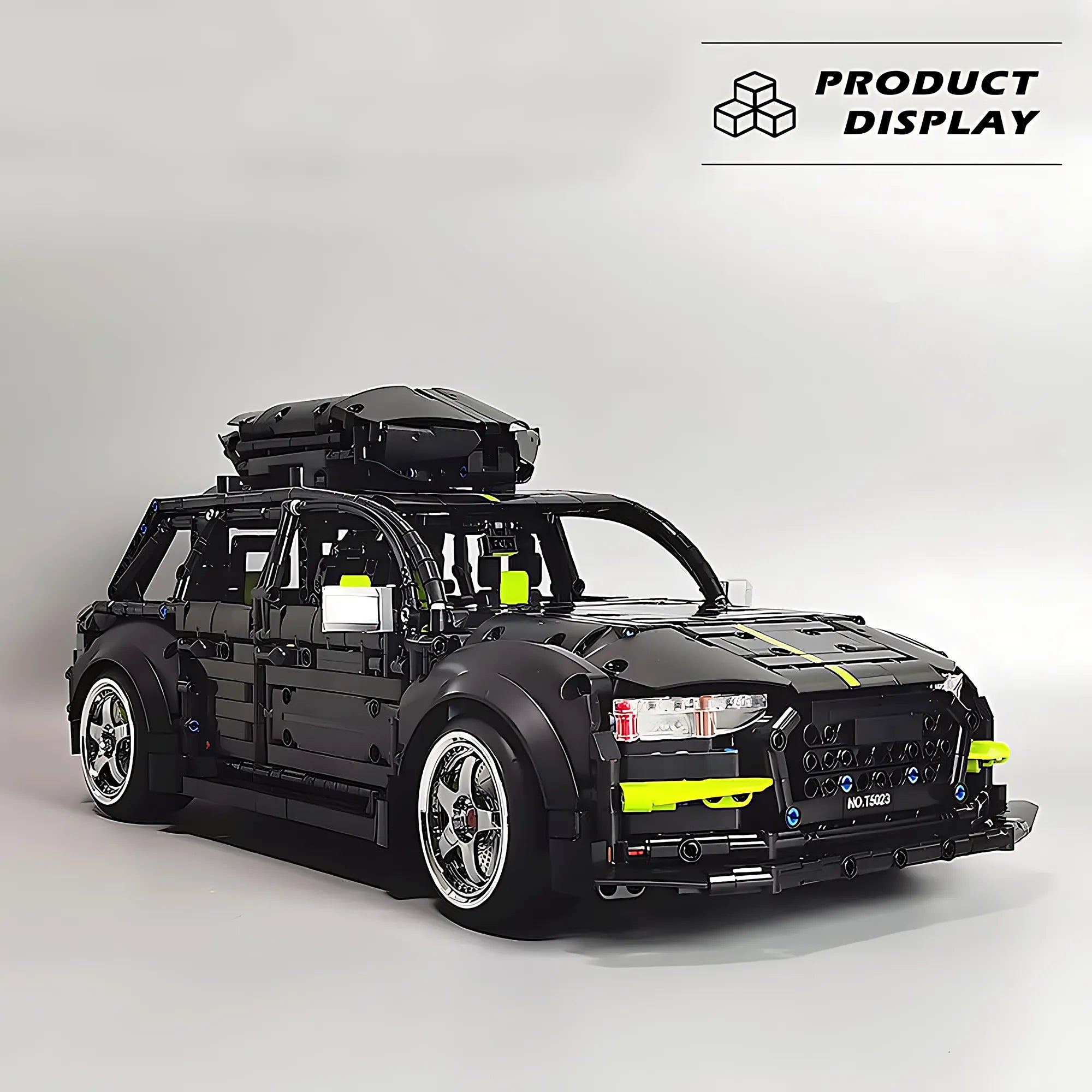 1:10 Technical Sport Wagon Building Block Model – MOC Assembly Set for Display