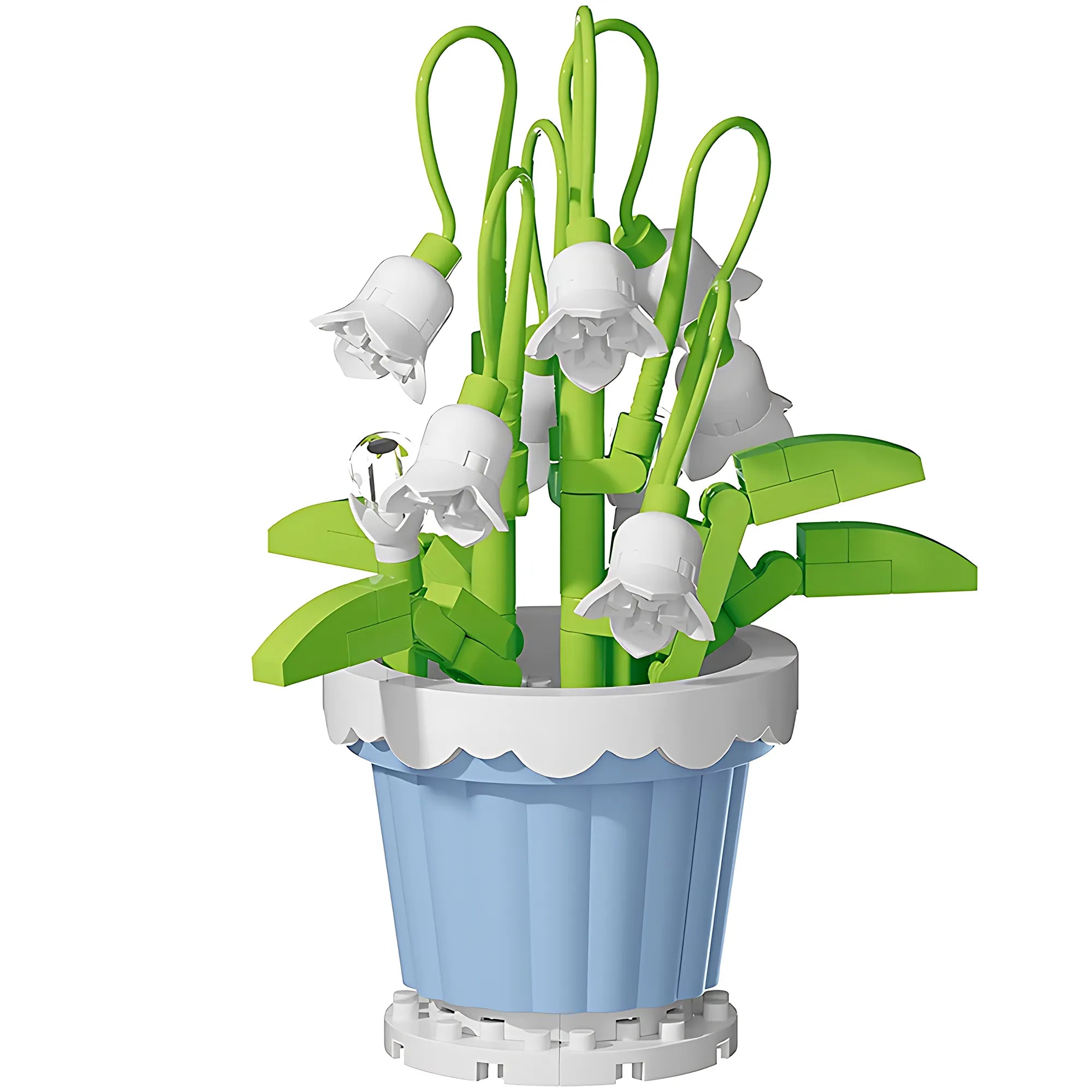 Mini Building Block Potted Flower – Micro Plant Assembly Toy Gift Model 050