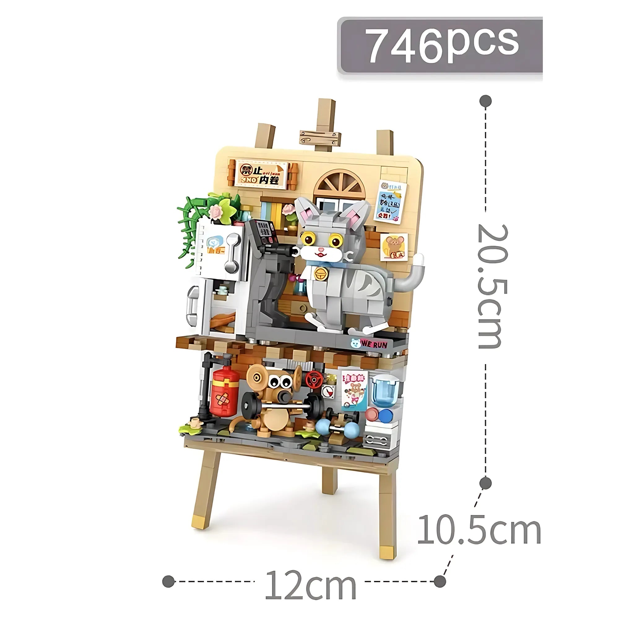 Holiday Tree Building Block Puzzle – 1386PCS DIY Assembly Art Model